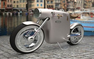 酷味十足的 Monocasco 環(huán)保摩托車(chē)